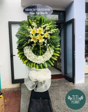 Vòng viếng đơn giản