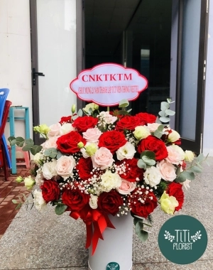 Lẵng hoa chúc mừng sinh nhật