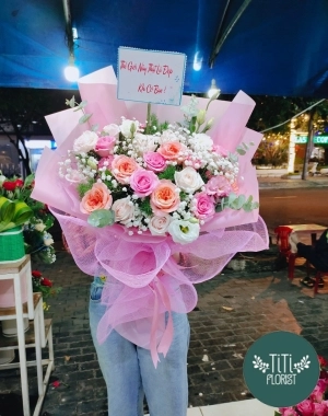 Hoa sinh nhật ngũ sắc 