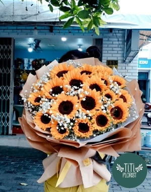 Bó  hướng dương cao cấp 