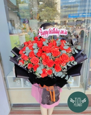 Hồng đỏ tình yêu