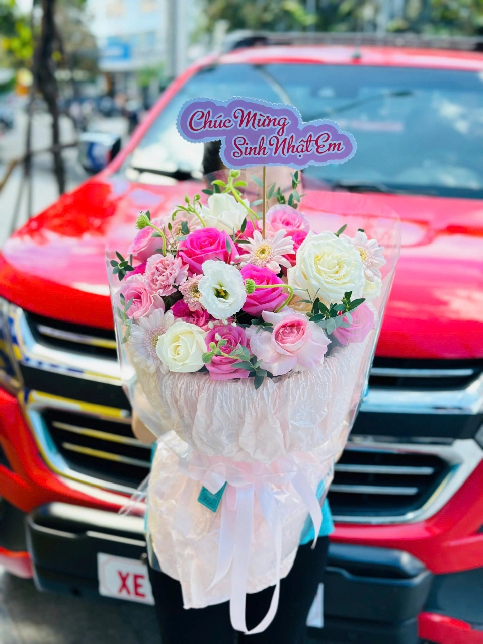 Bó hoa chúc mừng sinh nhật