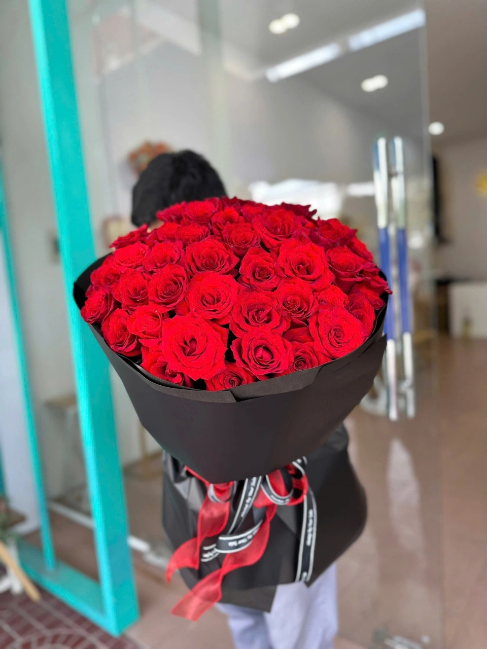 Bó hoa hồng đỏ 8