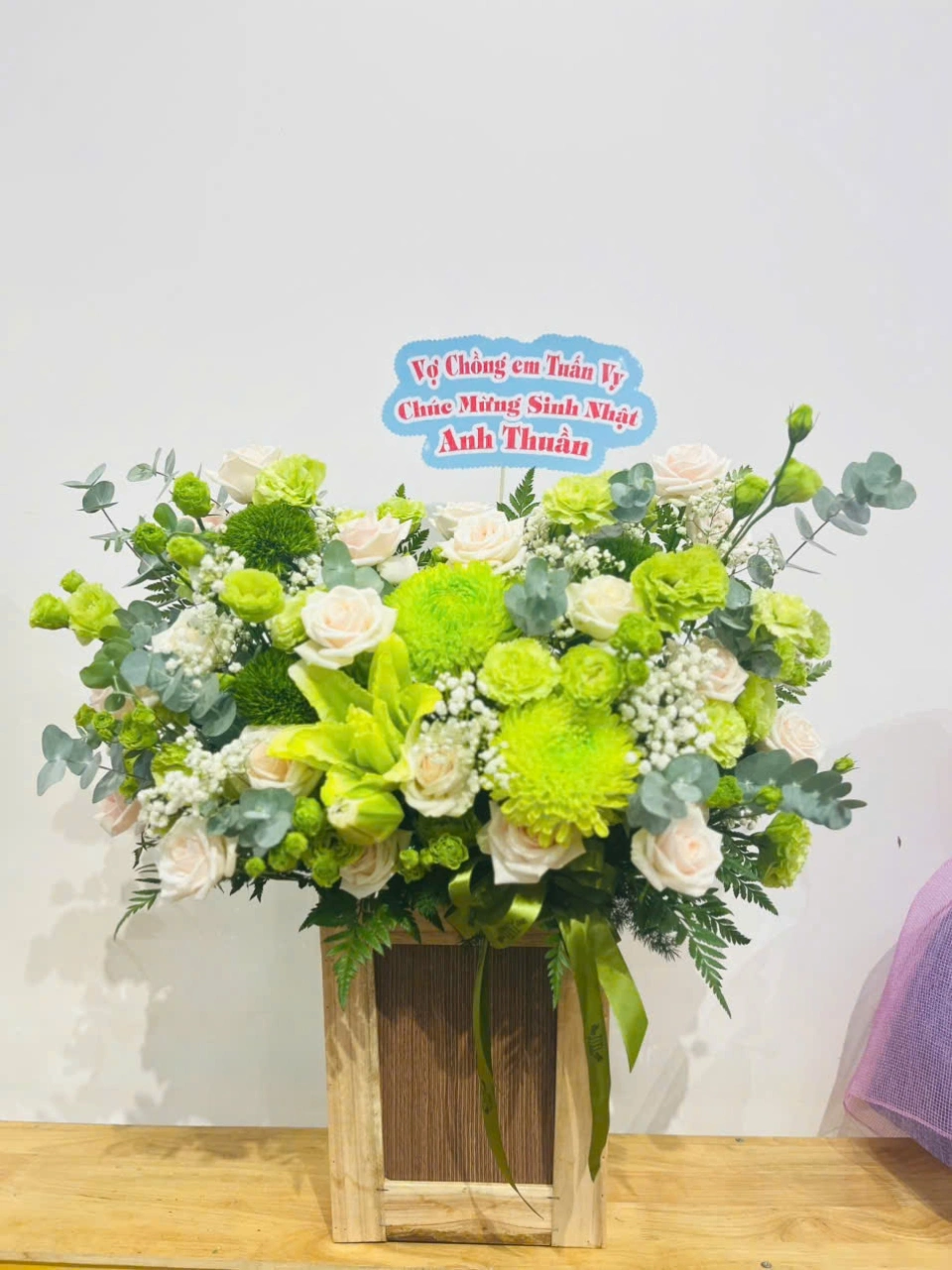 Lẵng hoa sinh nhật 2