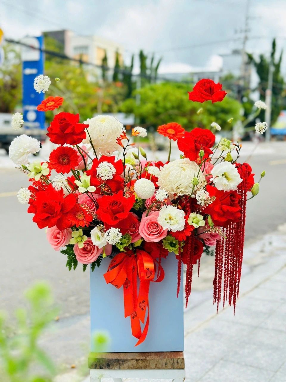 Lẵng Hoa Tươi Thắm 2