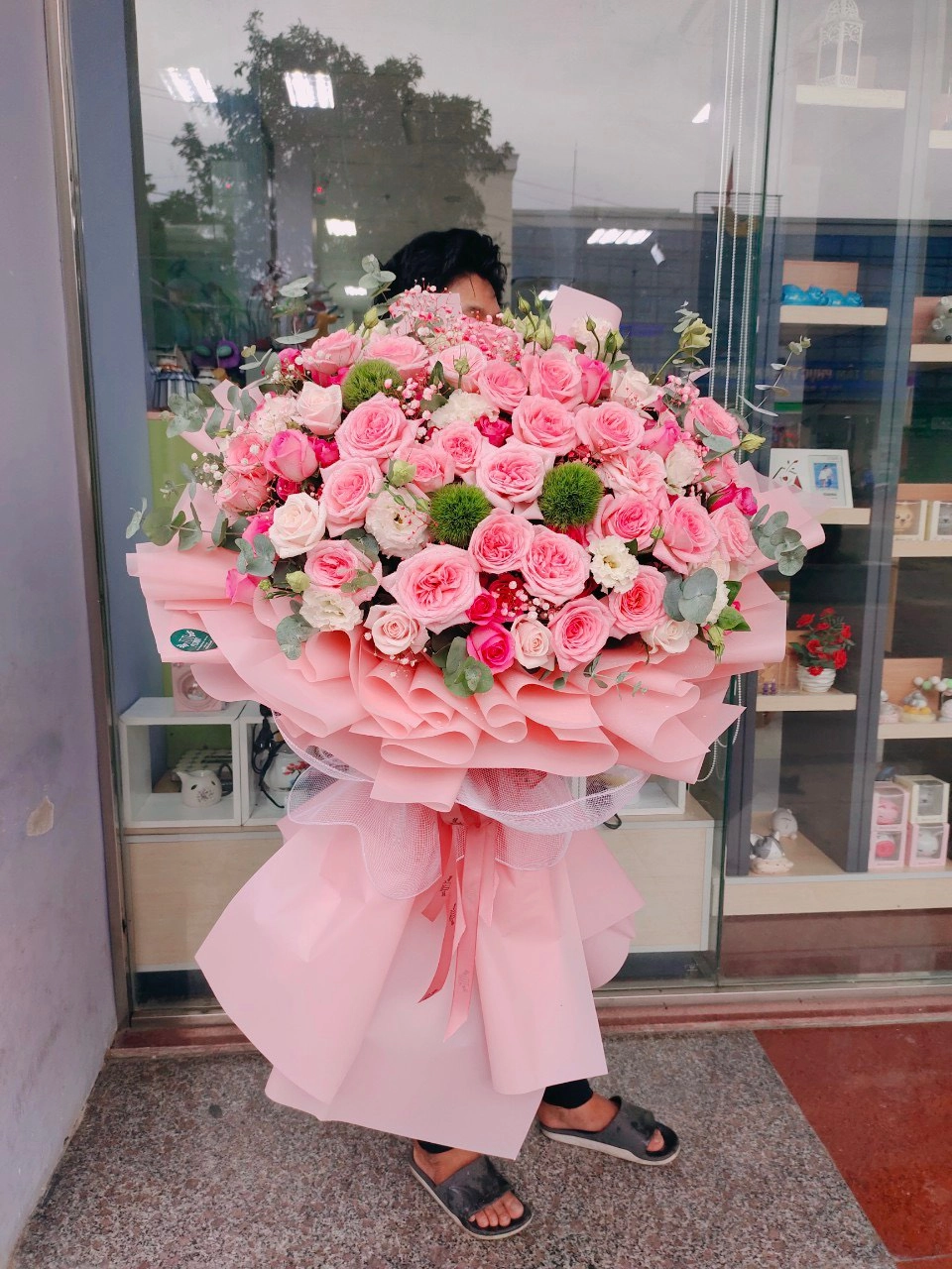 Bó hồng tình yêu 