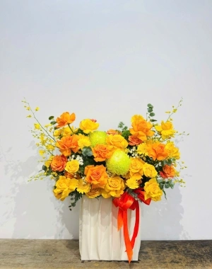 Lẵng Hoa Rực Rỡ 1